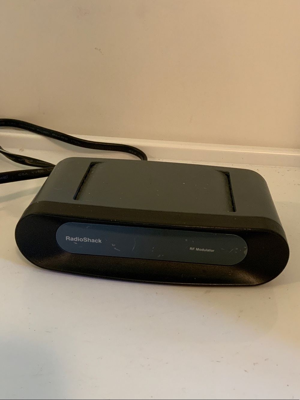 RadioShack Black RF Modulator